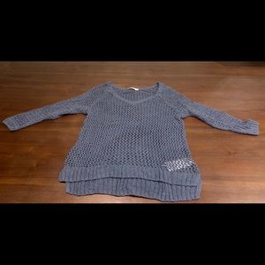 [2/$18] {A&F} Open Knit Sweater